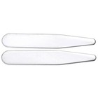 36pc Stainless Steel Collar Stays In Clear Plastic Box For Mens Dress Shirt     