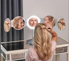 Every Angle Led Mirror Daylight24 Make-up Lighted Cosmetics Vanity Light Haircut