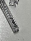 Lamy Safari Fountain Pen Vista Transparent Fine Nib   Black Ink Catridge No Box