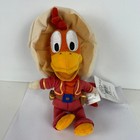 Disney Panchito Three Caballeros Beanbag Plush Sombrero Stuffed 7 