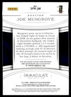 2017 Immaculate Signatures Patches Rookie Joe Musgrove Auto Jersey 3 Colors