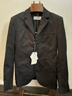 Mens Alessandro Albanese Made In Italy Black Coat