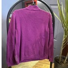 Christopher   Banks Purple Snowman Snowflake Ugly Christmas Sweater Women Medium