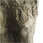 Vintage Victorian  As-is Beige Cotton Crochet Blouse