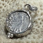 Silver 1501-1516 1-dirham Coin Cairo Mint Qansuh Ii Mamluk Sultanate In Bezel