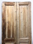 Antique French Double Doors  40x94  Raised Panel Doors  European Doors A547