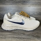 Nike Mens Revolution 6 Beige Athletic Casual Running Shoes Sneakers Trainers New