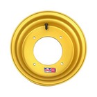 Dwt Red Label Gold 11  11x6 Front And 9  9x9 Rear Rims Honda Atc 250r 200x 83-85