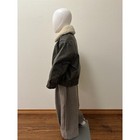 Acara Boutique Espresso Leather-look Bomber     Kids 2-3y To 12y     Nwt