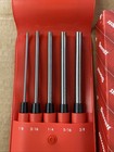Starrett Long Drive Pin Punch 5pc Set S248pc Epd-51186 Made In Usa