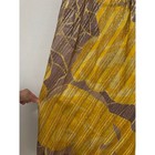 Vtg 60s 70s Mod Mcm Maxi Skirt S Yellow Purple Metallic Gold Retro Glam 