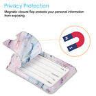  2 Pcs  Luggage Tags Name Card Holder Travel Bag Suitcase Backpack Labels