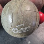 Vintage Super Martel Bocce Ball Set Made In Italy 