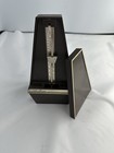 Vintage Seth Thomas Metronome De Maelzel Key Wound Brown Wood Veneer E899-575