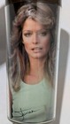 1977 Vintage Farrah Fawcett Thermo-serv Tumbler Plastic Travel Cup Usa - B