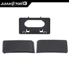 Fit For 2009-2014 Ford F150 Front Bumper Guards Pads   License Plate Bracket Kit