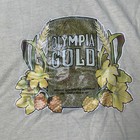 Vtg 1970s Olympia Gold Beer Promo T-shirt Mens L Single Stitch Alcohol Tee 70s