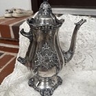 Silver Plated  Tea    Coffee In The  christopher Wrenby Wallace Silver 