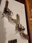 Vintage 1950   s Mattel Shootin Shell Fanner Cap Replica Gun Set-great Condition 