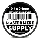Mws - 100 Ft - 0 4 Mm X 0 1 Mm Kanthal A1 Flat Ribbon Wire