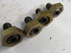 4 Mitee-bite Products Mb-8 Fixture Clamps Eccentric Cam Action 1 2-13 Hex Brass