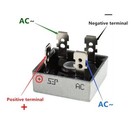 5 10pcs 1000v 50a Metal Case Single Phase Diode Bridge Rectifier Kbpc5010