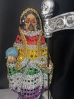 Santa Muerte 12  Multicolor  7 Potencias  Grim Reaper Holy Death Statue