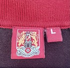 Vintage Northampton Town Fc Castle Crest Single Stitch Rare Black Polo Shirt L