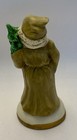 Vintage Porcelain Santa Clause Figurine 1885 Romania Christmas 4 3 4    Tall