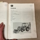 John Deere 410 Tractor Loader Backhoe Operator Manual Operation Maintenance Book