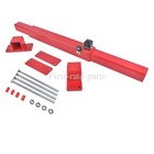 Adjustable Door Security Lock Bar 2500 Pounds For 33 -40  Exterior Opening Door