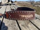 Used Us Made  Tesky s Western Tripping Breast Collar Studded   Tooled Leather