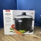 Roadpro Portable Slow Cooker Crockpot Camper Auto Travel Car Truck  12v Volt
