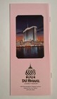 Vintage Taj Mahal Casino   Resort Gaming Guide 1990 - 12 Pages Donald Trump