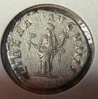 198-217 A d  Caracalla A Silver Denarius Ancient Roman Empire Liberalitas Abacus
