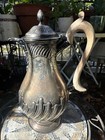 Antique Dutch  833 Silver Chocolate Pot   Ewer C 1860   1890 Minerva Lion 455g