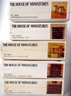 Lot Of 13 Vintage X-acto The House Of Miniatures 5 Sealed 8 Open Box