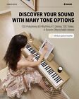      Donner Ddp-60 Digital Piano Wood Grain Design 88 Key With Stand Triple Pedal