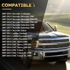 20833606 Left Driver Side Interior Door Handle Kit For 2007-2014 Chevy Silverado