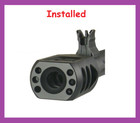 Tanker Style Muzzle Brake Low Concussion 1 2x28 Tpi  Fits Ruger Pc Carbine 9 Mm
