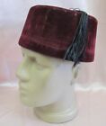 Antique Turkish Muslim Islamic Ottoman Velvet Fez Hat