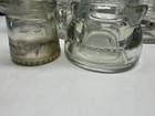 Lot Of 5 Antique Hemingray 42 45 9 20 Electric Clear Glass Insulator Made In Usa