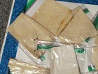 Vgt Lot Of 16 Ivory W lace   Embroidered Edges Hankies Handkerchiefs  See Photos
