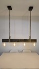 Wood Lamp Industrial  Designer Loft Lamp  Pendant Lamp handcrafted  Vintage Lamp