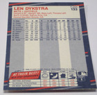 Lenny Dykstra Ny Mets Legend  nails  Autographed Signed Card Coa Free Shipping