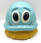 Rare Vintage 90   s Scrubbing Bubbles Mascot Scrubby Coin Bank W  Tub Club Box 