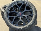 2025 Gloss Black Wheels Rims Tires 22  For Gmc Sierra Yukon Denali Oem Specs