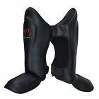 Muay Thai Shin Guards  Mma Kickboxing Shin Instep Pad Protective Foot Leg Pads 