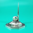 Ny World s Fair 1939 Trylon   Perisphere Ashtray  Paperweight  Card Holder  Nywf