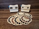 2x Vintage Gaf View-master Viewer W 70s 80s 22 Reels 